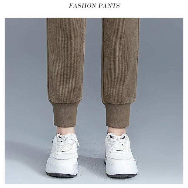 Ligne™ | Pantalon jogging velours
