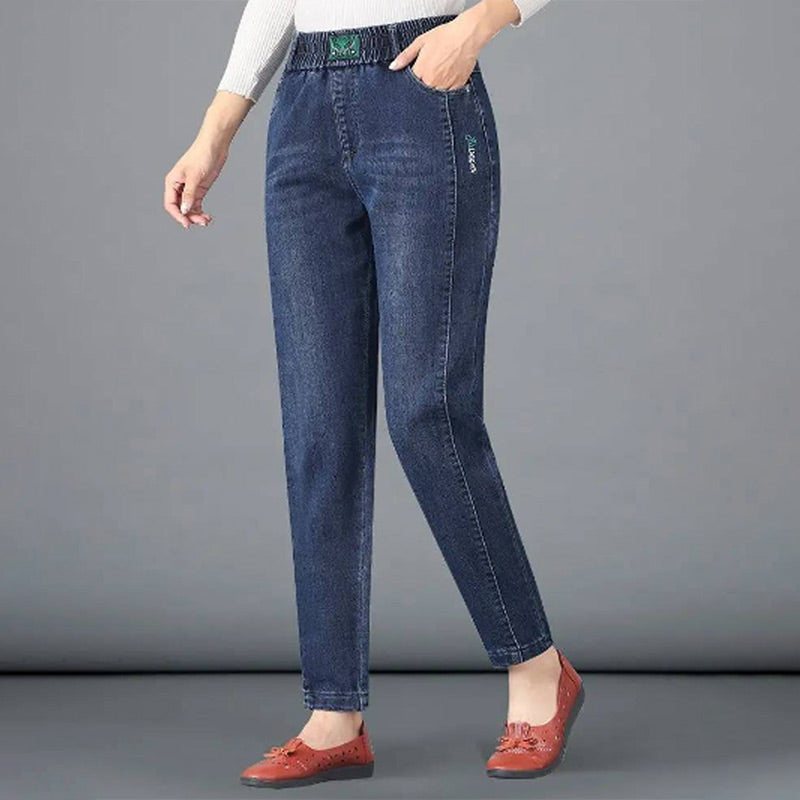 Ligne™ | Jean taille haute carotte