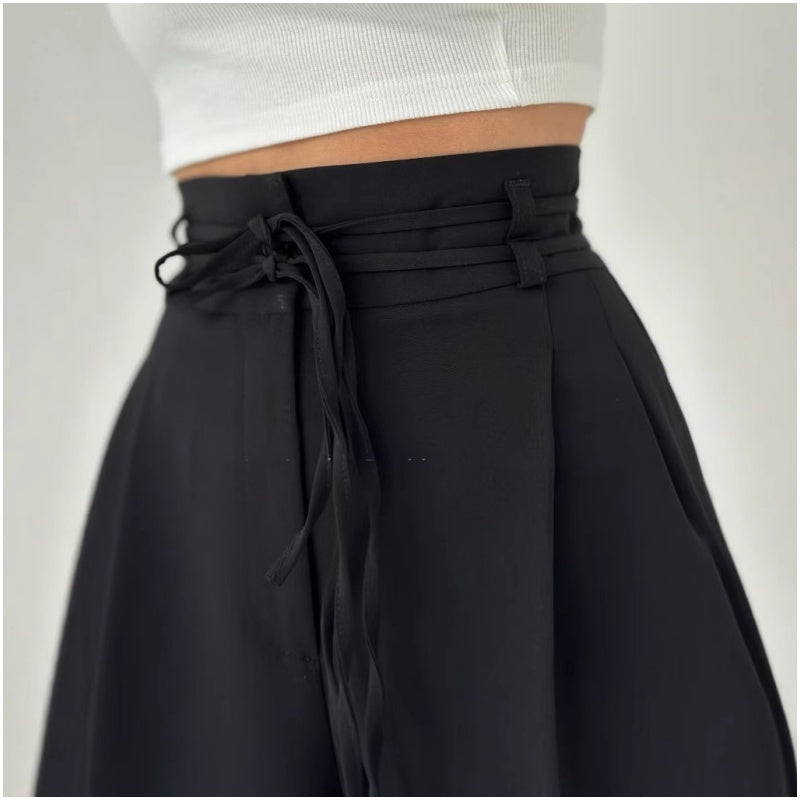 Ligne™ | Pantalon femme droit, taille haute