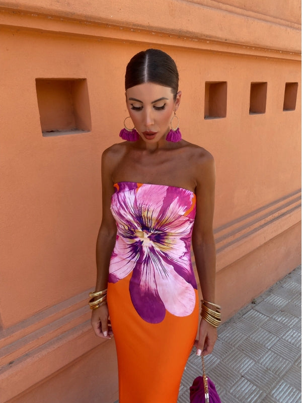 Luzzio ™ | Robe Avec Fleur