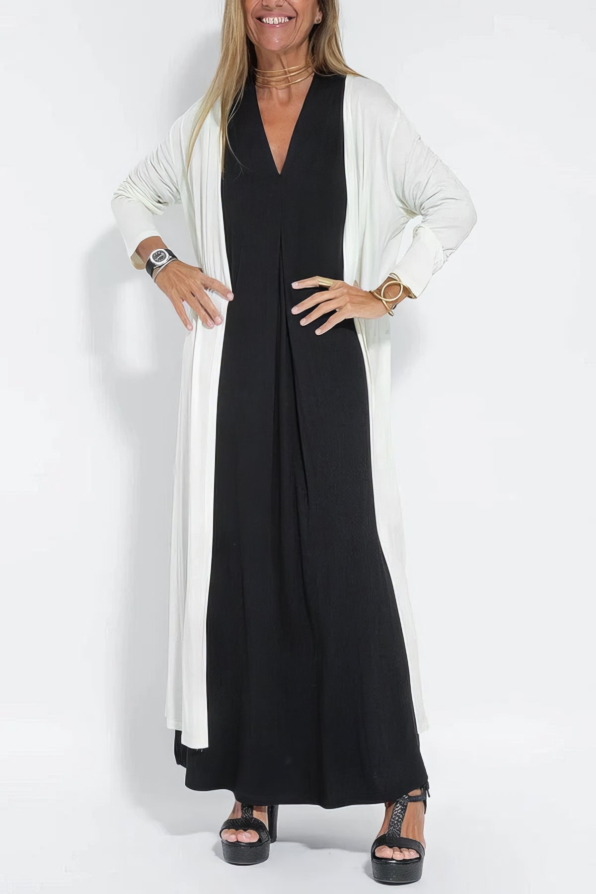 Ligne™ | Robe longue élégante