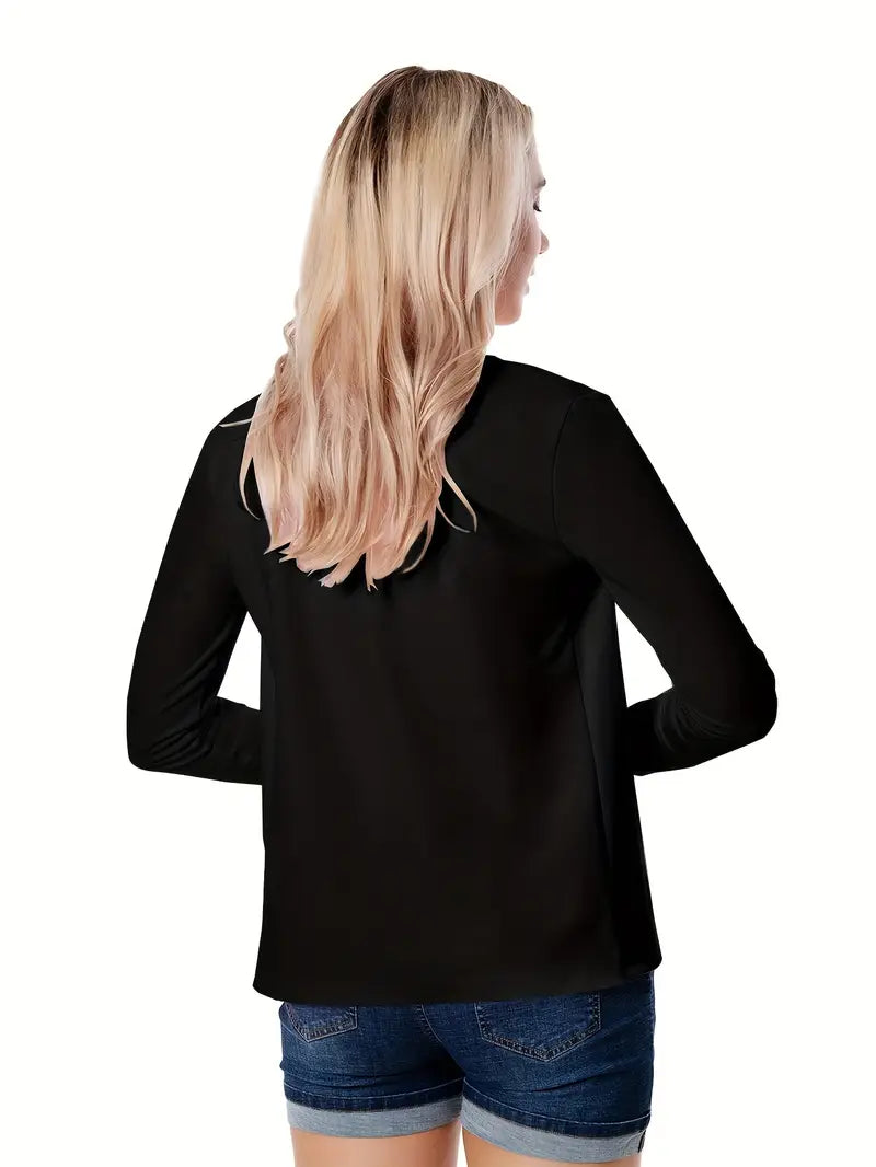 Ligne™ | Blazer élégant à manches longues