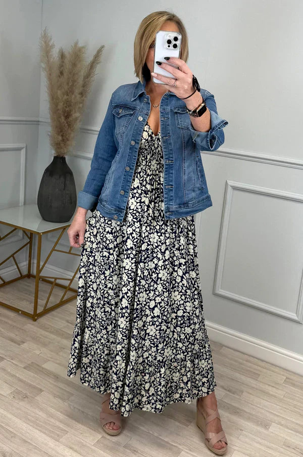 Ligne™ | Robe à fleurs en Léopard