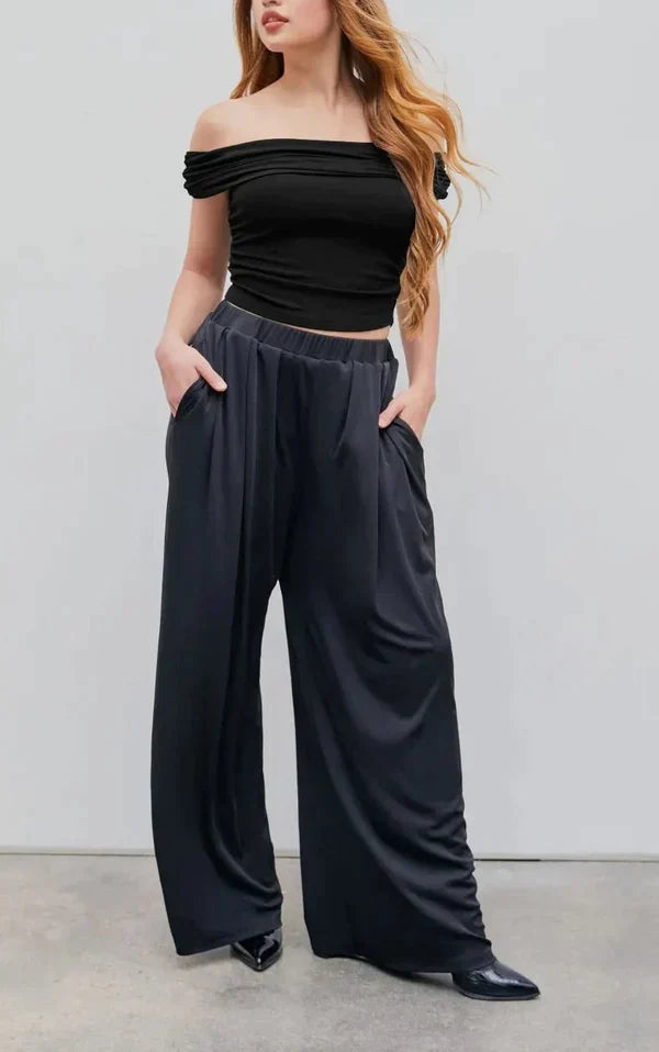 Ligne™ | Pantalon large élastique