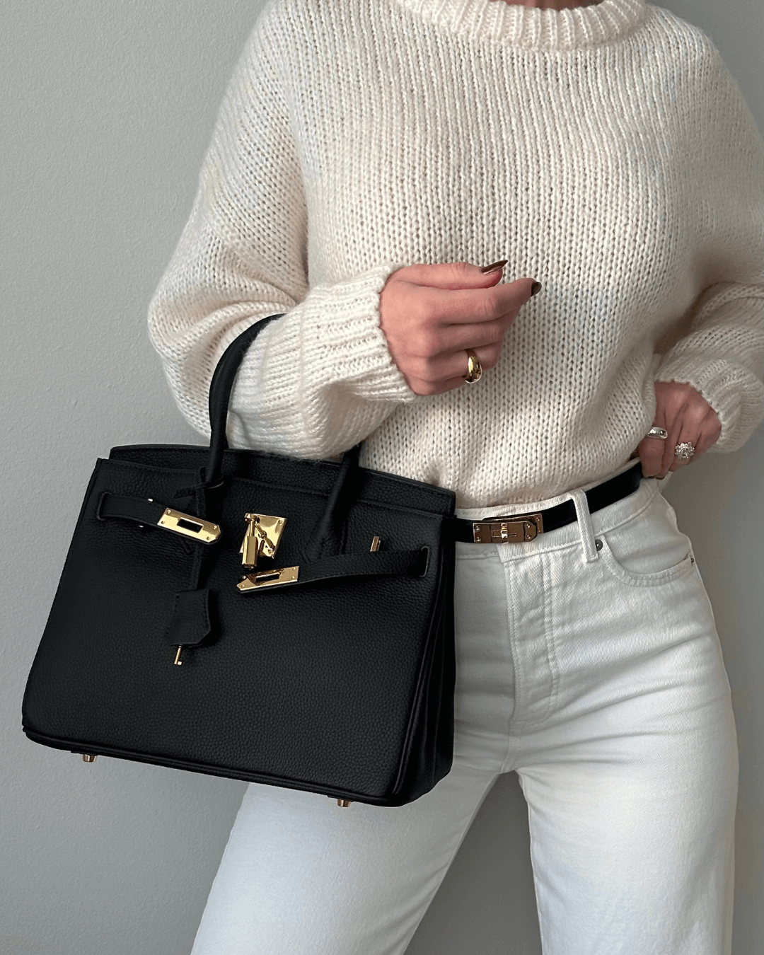 Ligne™ | Élégant sac fourre-tout en velours côtelé