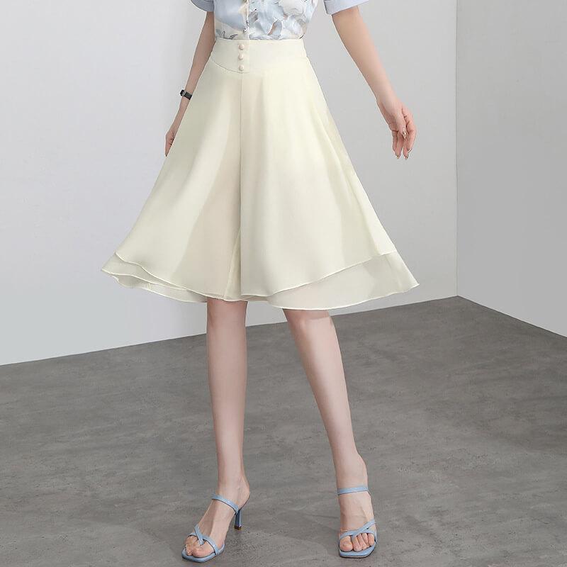 Ligne™ | Jupe-culotte mousseline