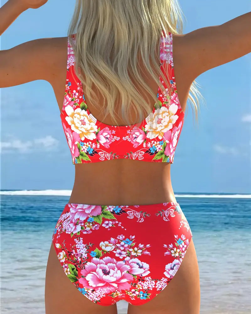 Bikini Deux - pièces Plage Imprimé Floral