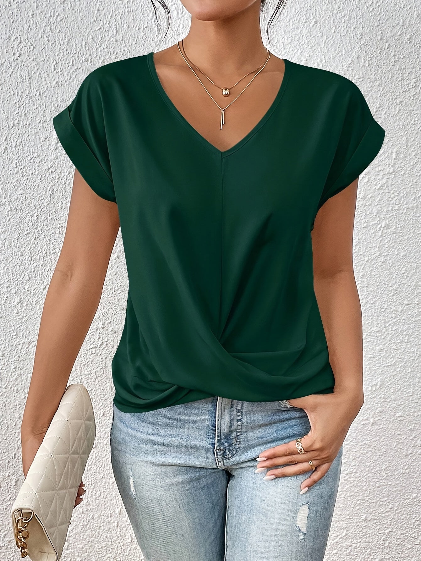 Ligne™ | T-shirt décontracté V