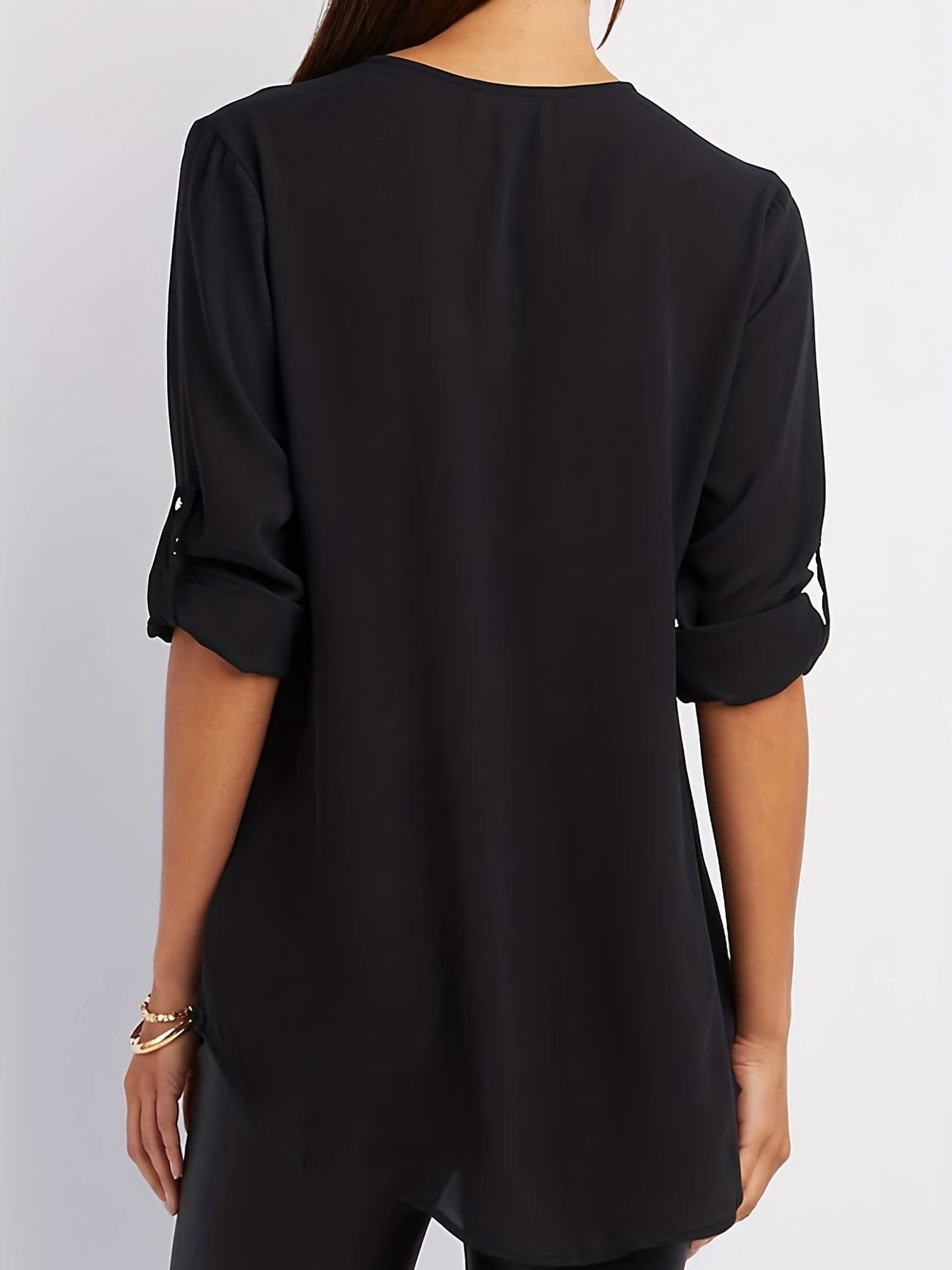 Ligne™ | Blouse à demi-zip décontractée