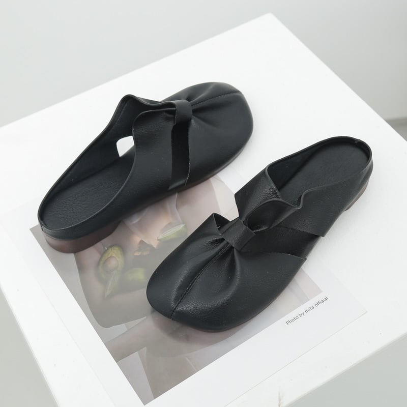 Ligne™ | Mules plates découpées