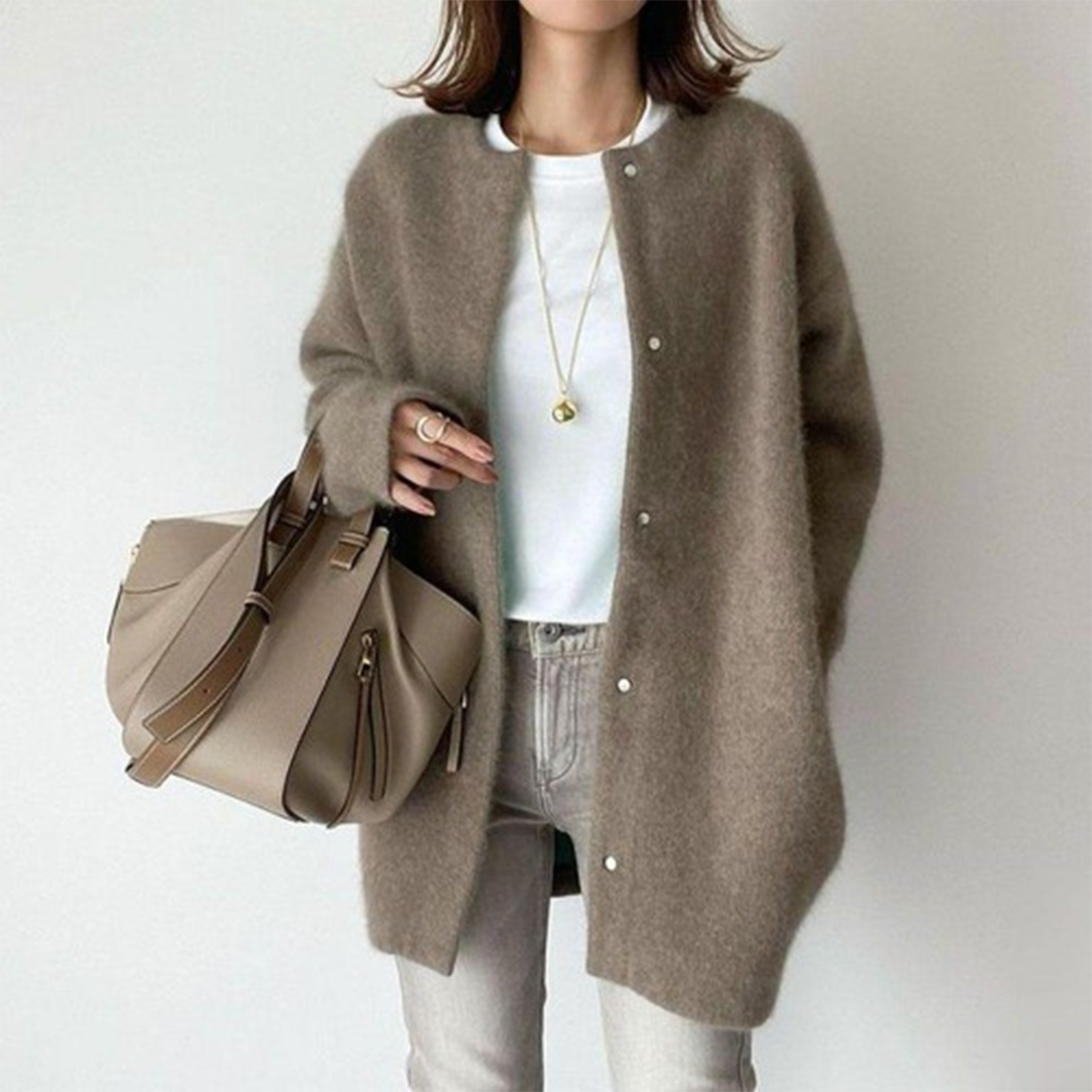 Ligne™ | Élégant Cardigan en Cachemire