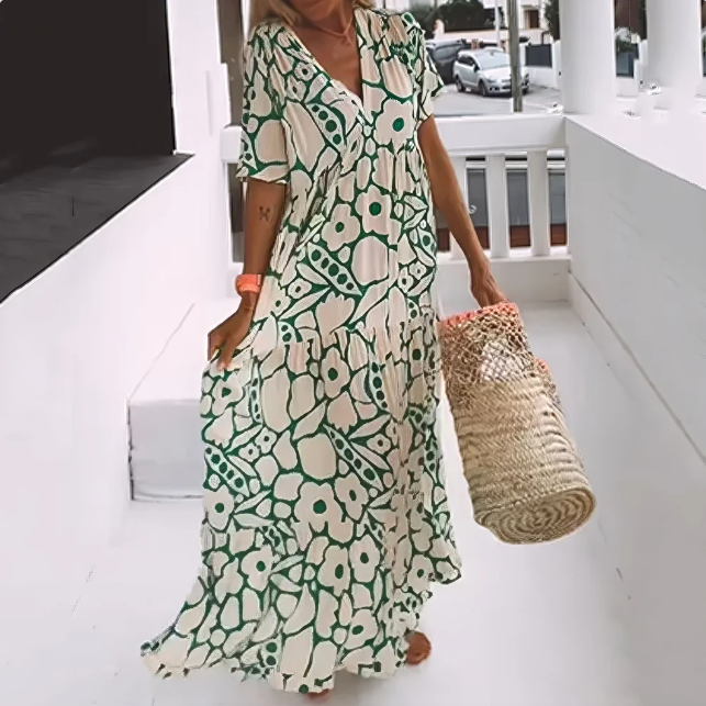 Ligne™ | Christine - Robe fluide et légère pour l’été