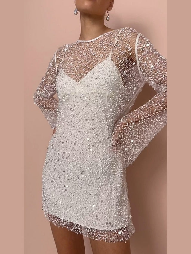Ligne™ | Robe paillettes deux-pièces