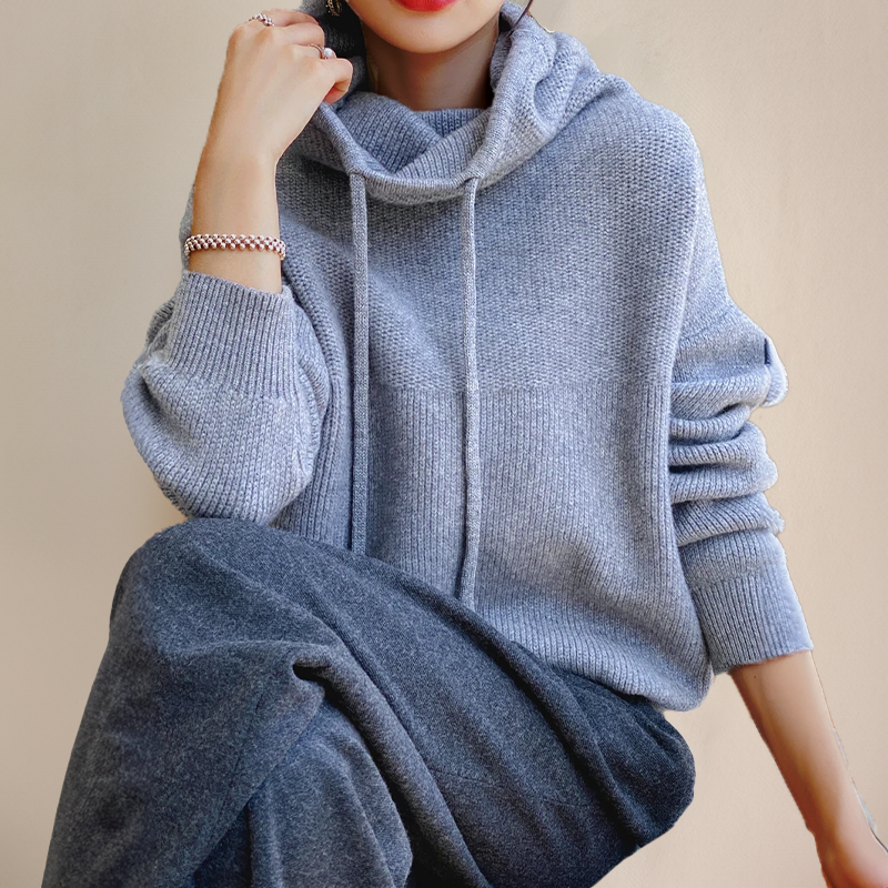 Ligne™ | Pull à col roulé en laine mérinos