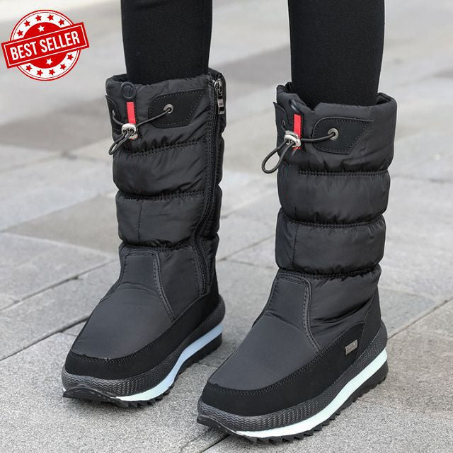 Ligne™ | Bottes neige imperméables fourrure