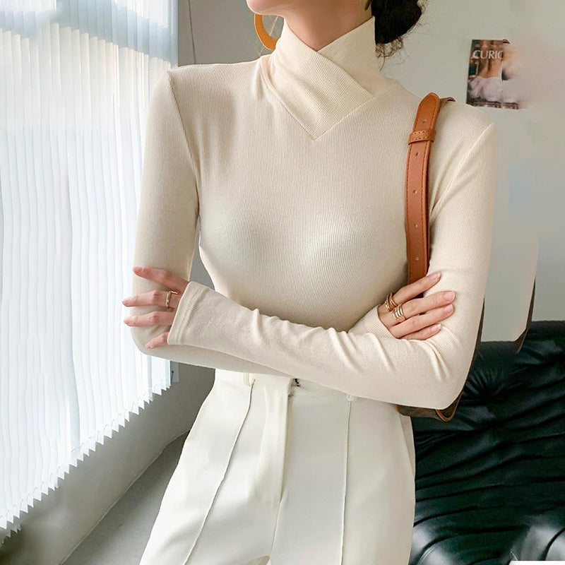 Ligne™ | Pull polaire croisé