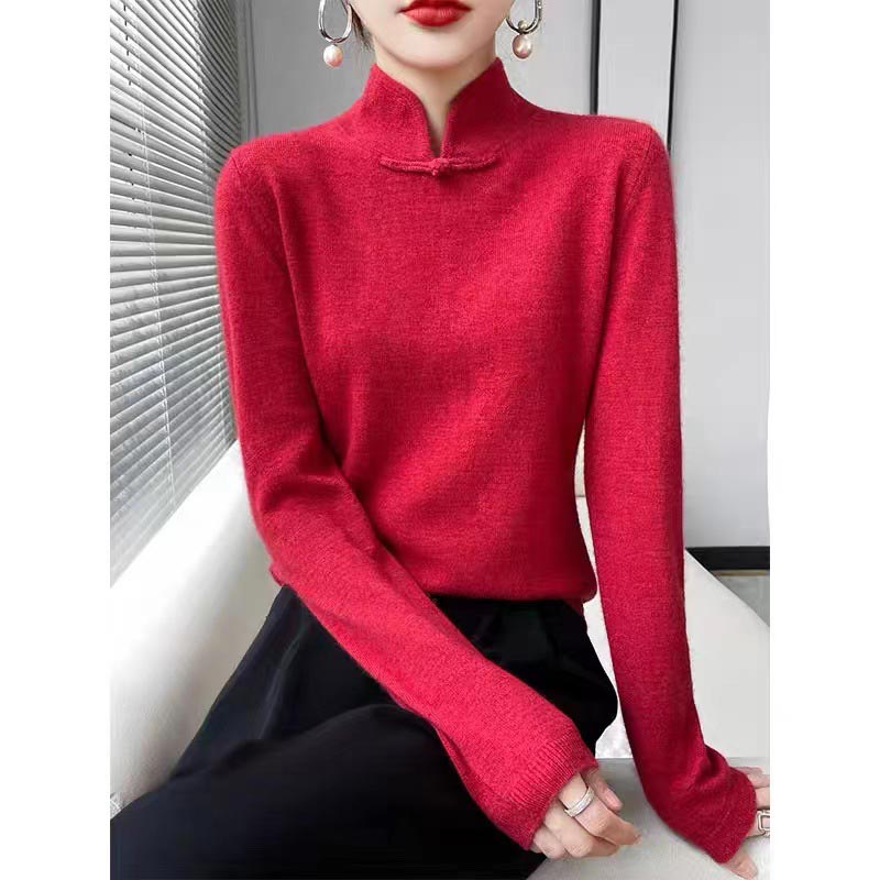 Ligne™ | Pull demi-col rétro