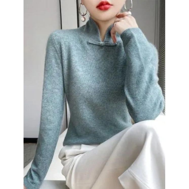 Ligne™ | Pull demi-col rétro