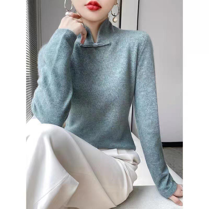 Ligne™ | Pull demi-col rétro