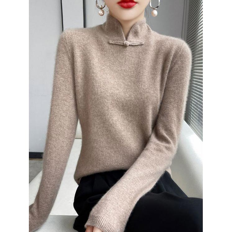 Ligne™ | Pull demi-col rétro