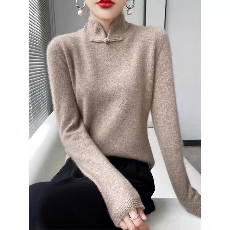Ligne™ | Pull demi-col rétro