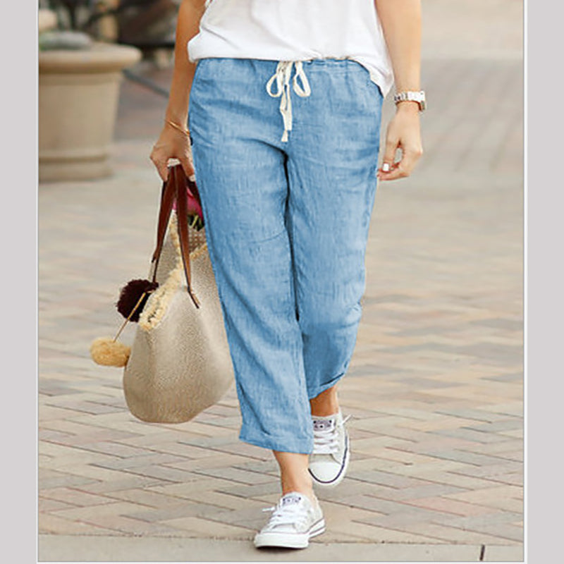 Ligne™ | Pantalons lin cheville