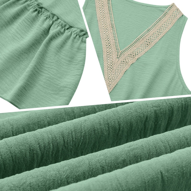 Ligne™ | Robe sans manches col V