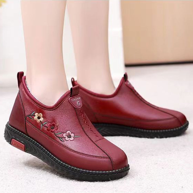 Ligne™ | Mocassins cuir fourrure chauds
