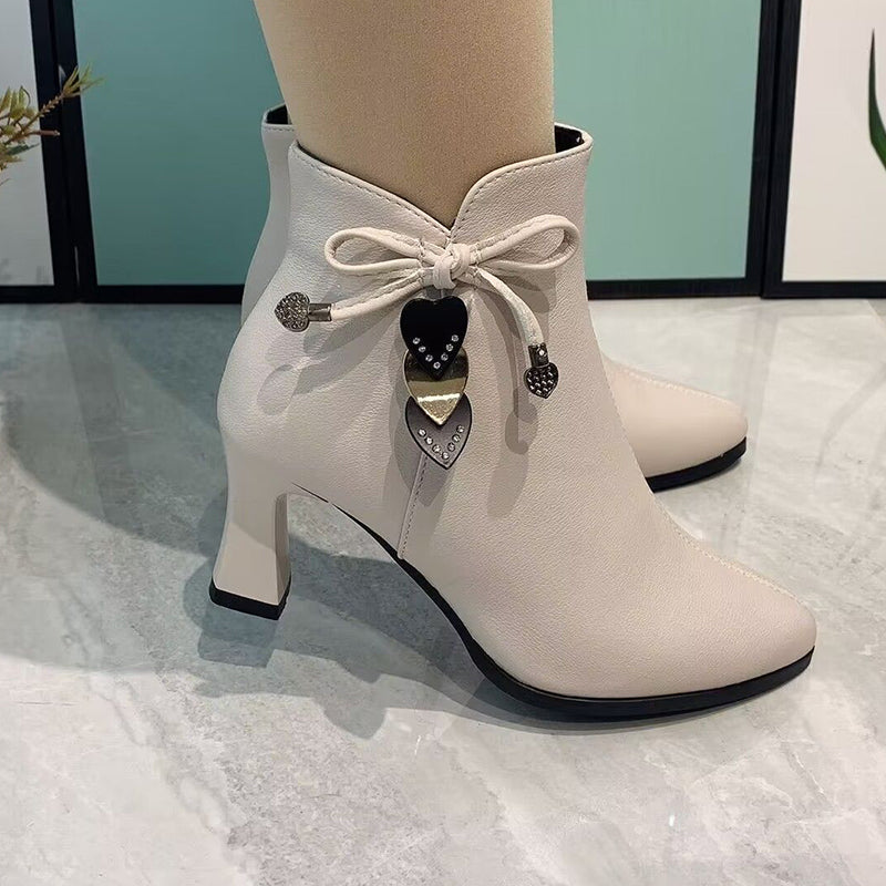 Ligne™ | Bottines pointues nœud
