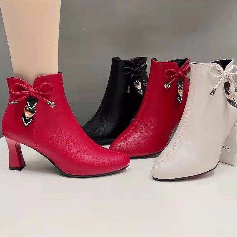 Ligne™ | Bottines pointues nœud