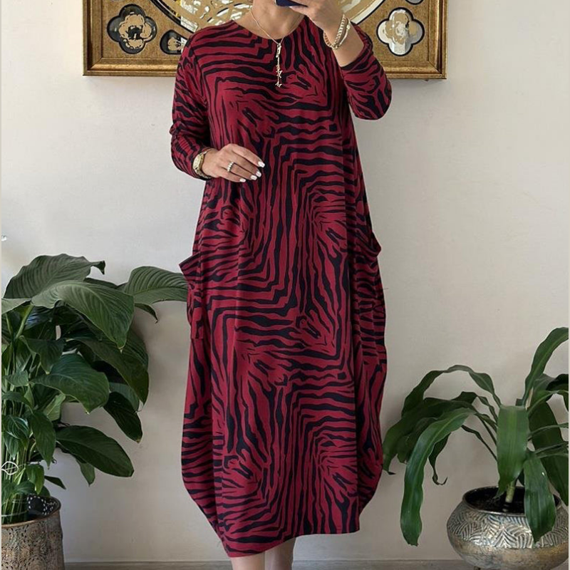 Ligne™ | Robe zèbre