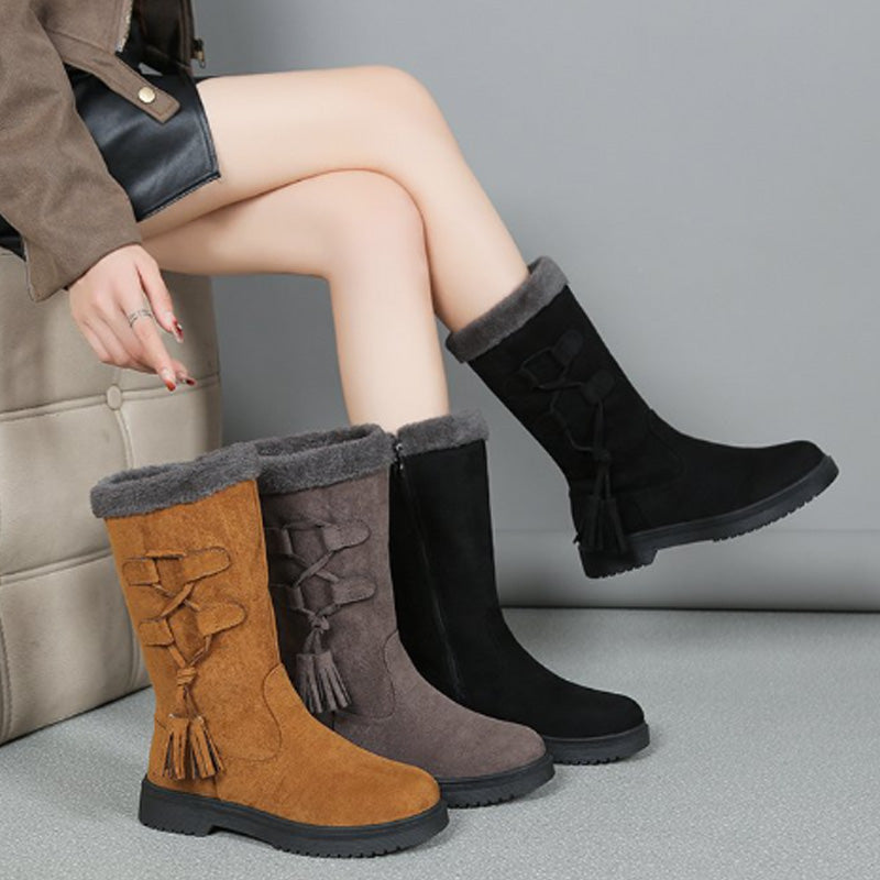 Ligne™ | Bottes mi-mollet zippées
