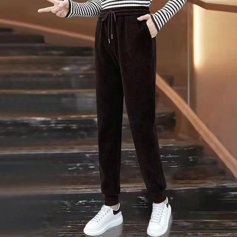 Ligne™ | Pantalon jogging velours