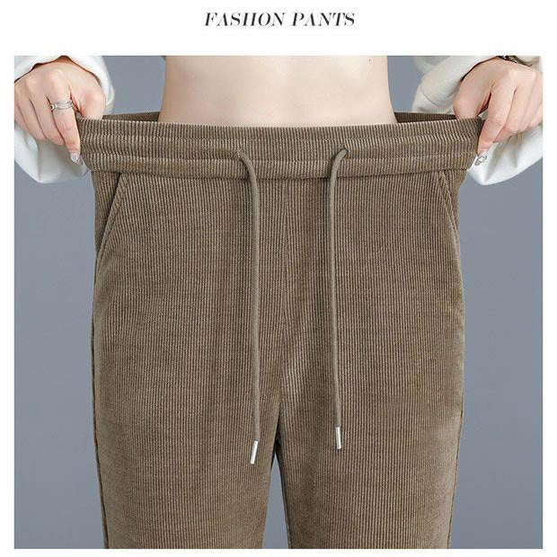 Ligne™ | Pantalon jogging velours